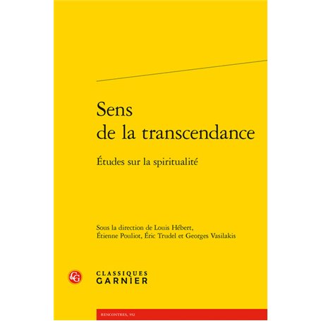 Sens de la transcendance