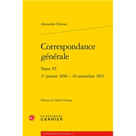 Correspondance générale