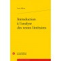 Introduction à l'analyse des textes littéraires