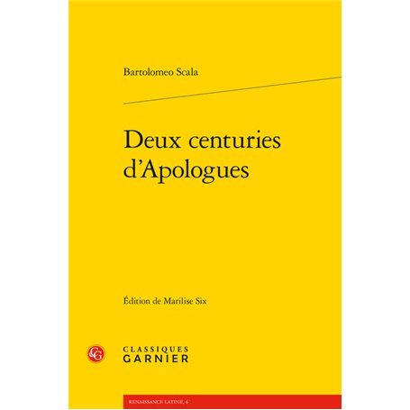 Deux centuries d'Apologues