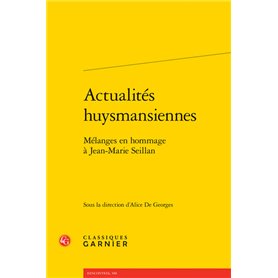 Actualités huysmansiennes