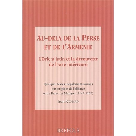 AU-DELA DE LA PERSE ET DE L'ARMENIE