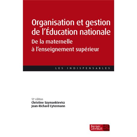 Organisation et gestion de l'Education nationale (12e éd.)