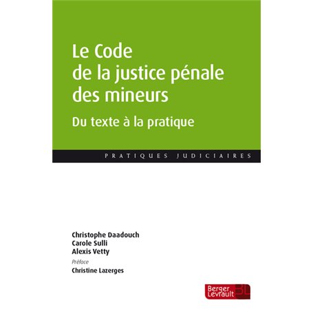 Le Code de la justice pénale des mineurs