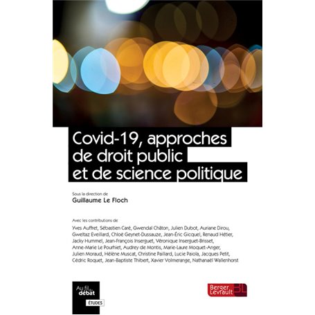 Covid-19, approches de droit public et de science politique