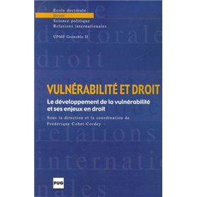 VULNERABILITE ET DROIT