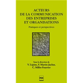 Acteurs de la communication des entreprises et des organisations