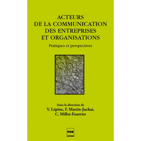 Acteurs de la communication des entreprises et des organisations