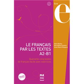 FRANCAIS PAR LES TEXTES A2-B1 - LE - NOUVELLE COUVERTURE