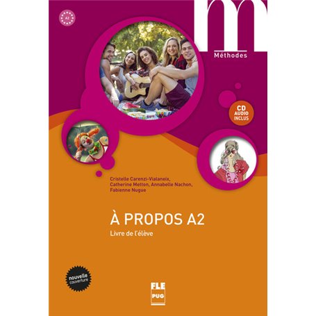 A PROPOS A2-LIVRE ELEVE+CD- NVELLE COUV