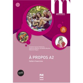 A PROPOS A2-CAHIER EXERCICES + CD-NVELLE COUV