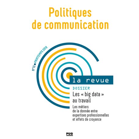 Politiques de communication - N° 12 - Printemps 2019