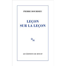 Leçon sur la leçon