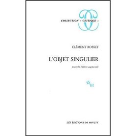 L'objet singulier