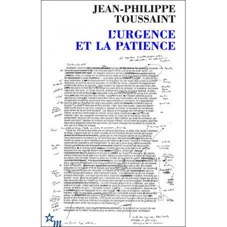 L'urgence et la patience