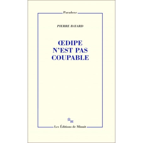 Oedipe n'est pas coupable