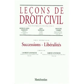 successions - libéralités - 5ème édition