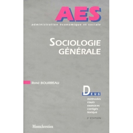 sociologie générale - 2ème édition