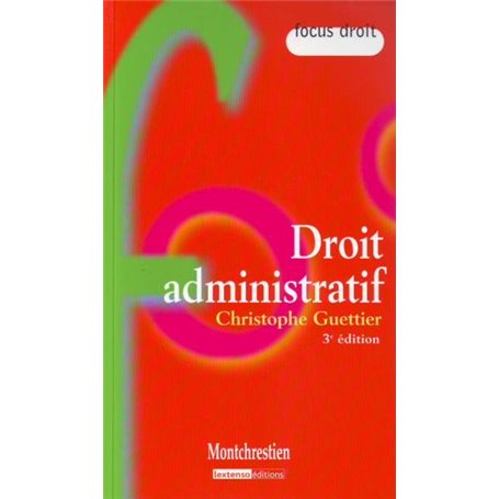 droit administratif - 3ème édition