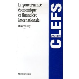la gouvernance économique et financière internationale