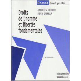 droits de l'homme et libertés fondamentales - 8ème édition