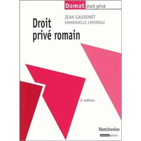 DROIT PRIVÉ ROMAIN - 3ÈME ÉDITION