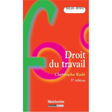 droit du travail - 5ème édition