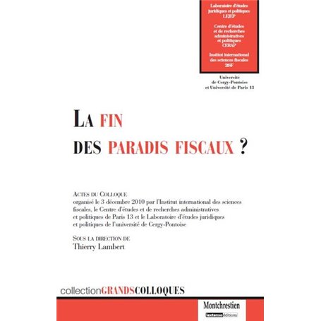 la fin des paradis fiscaux ?