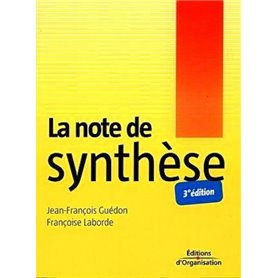 La note de synthèse