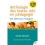 Anthologie des textes clés en pédagogie