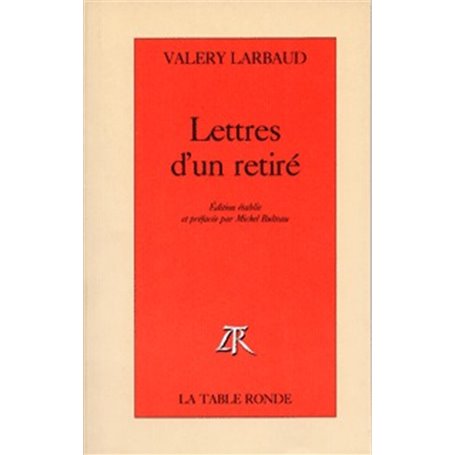 Lettres d'un retiré