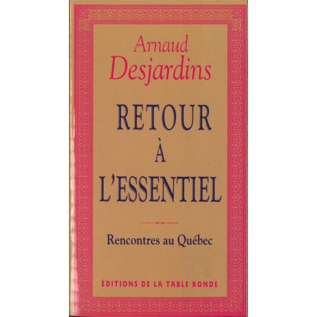 Retour à l'essentiel