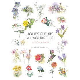 Jolies fleurs à l'aquarelle