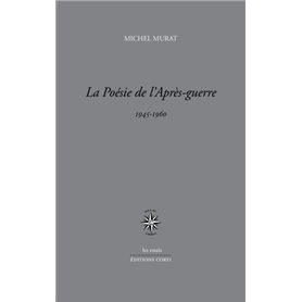 La poésie de l'après-guerre