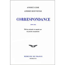 Correspondance avec André Rouveyre