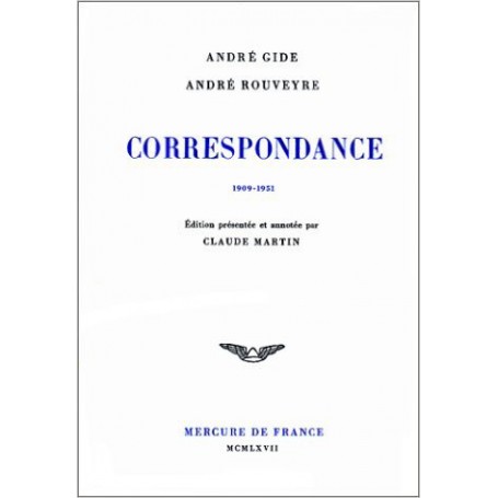 Correspondance avec André Rouveyre