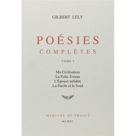 Poésies complètes