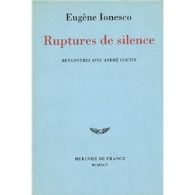 Ruptures de silence