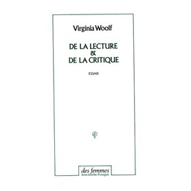 De la lecture et de la critique