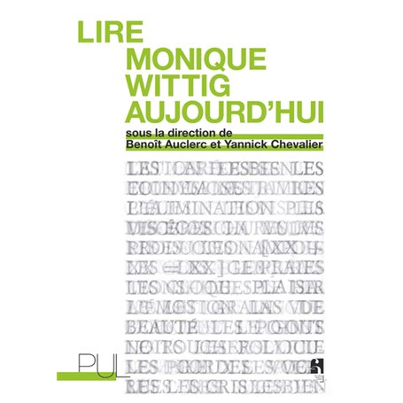 Lire Monique Wittig aujourd'hui