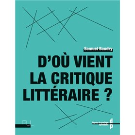 D'où vient la critique littéraire ?