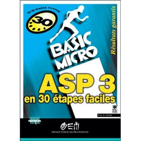 ASP 3 EN 30 ETAPES.