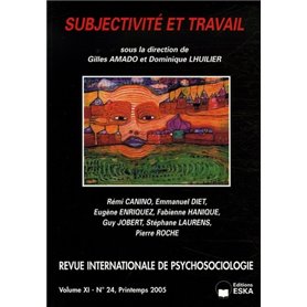 SUBJECTIVITE ET TRAVAIL