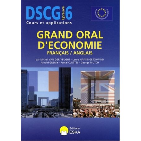 DSCG 6 GRAND ORAL D ECONOMIE FRANCAIS ANGLAIS