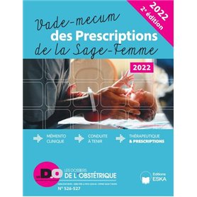 Vadé-Mécum des Prescriptions de la Sage-Femme-2022-2ème édition