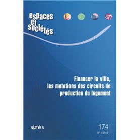 Espaces et sociétés 174 - financer la ville