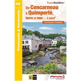 De Concarneau à Quimperlé, terre et mer à pied