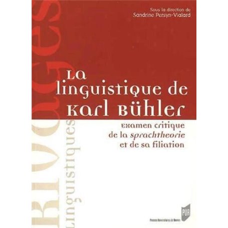 LINGUISTIQUE DE KARL BUHLER