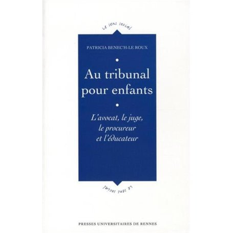 AU TRIBUNAL POUR ENFANTS