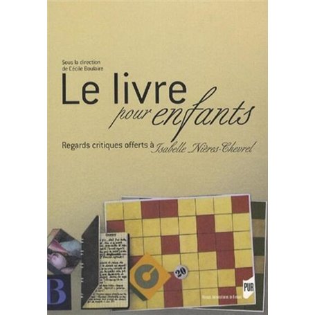 LIVRE POUR ENFANTS. AUX REGARDS DE LA CRITIQUE MELANGES OFFERTS A ISABELLE NIEVR